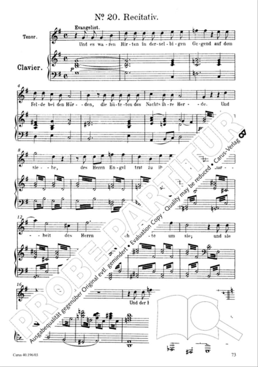 Die Geburt Christi SSA scores gallery preview page 74