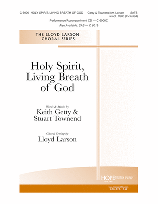 Book cover for Holy Spirit, Living Breath of God