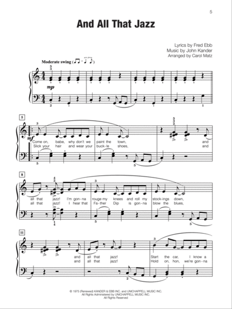 Famous & Fun for Adults -- Pop, Book 5 Piano Method scores gallery preview page 2