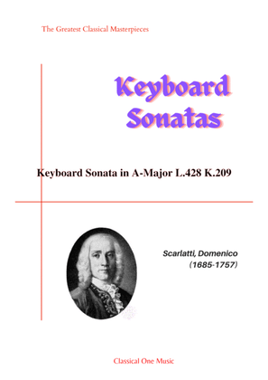 Scarlatti-Sonata in A-Major L.428 K.209(piano)