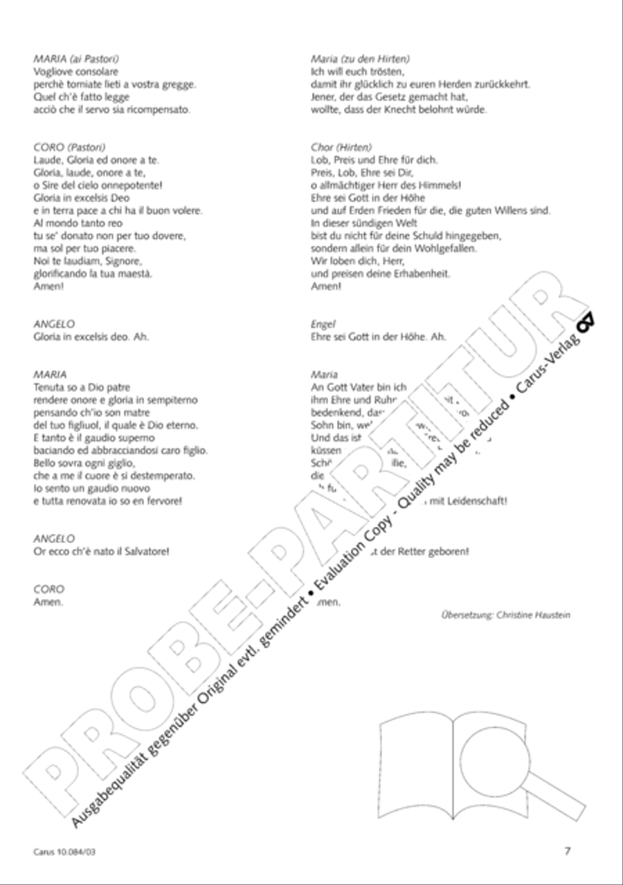 Lauda per la Nativita del Signore Divisi scores gallery preview page 8