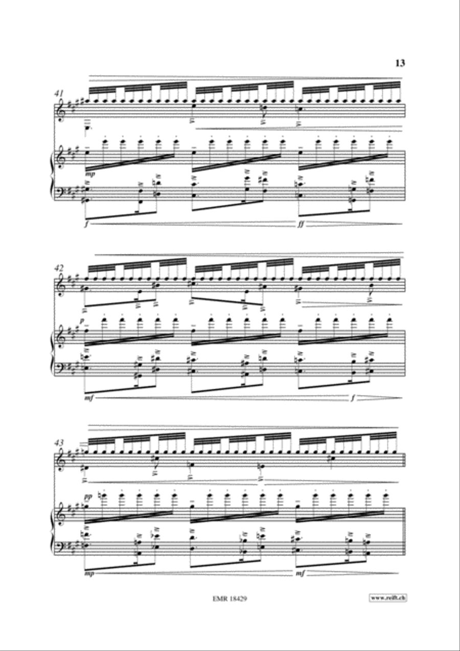 Cathedrale Guitar scores gallery preview page 13