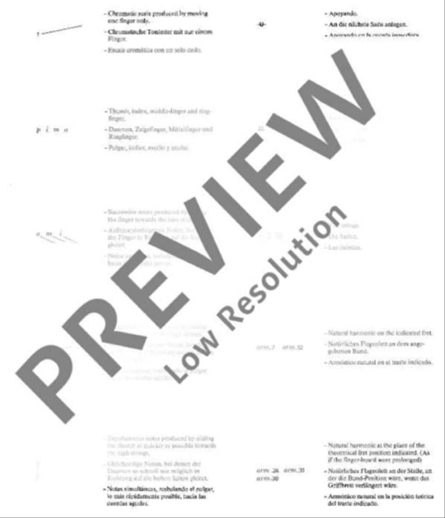 Passepied No. II Guitar scores gallery preview page 4