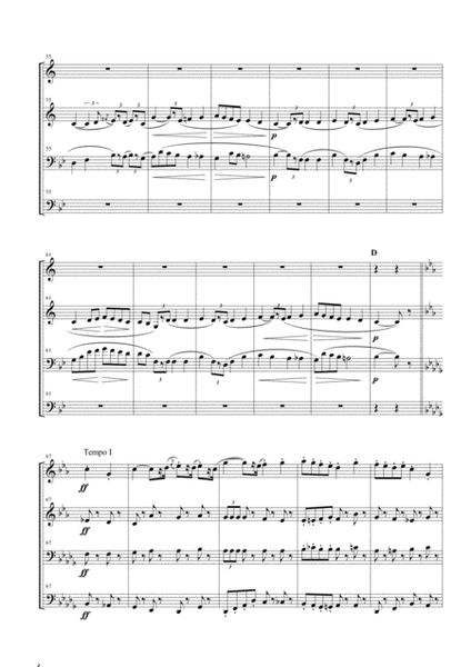 "L'Arlesienne Suite No. 1" for Brass Quartet image number null