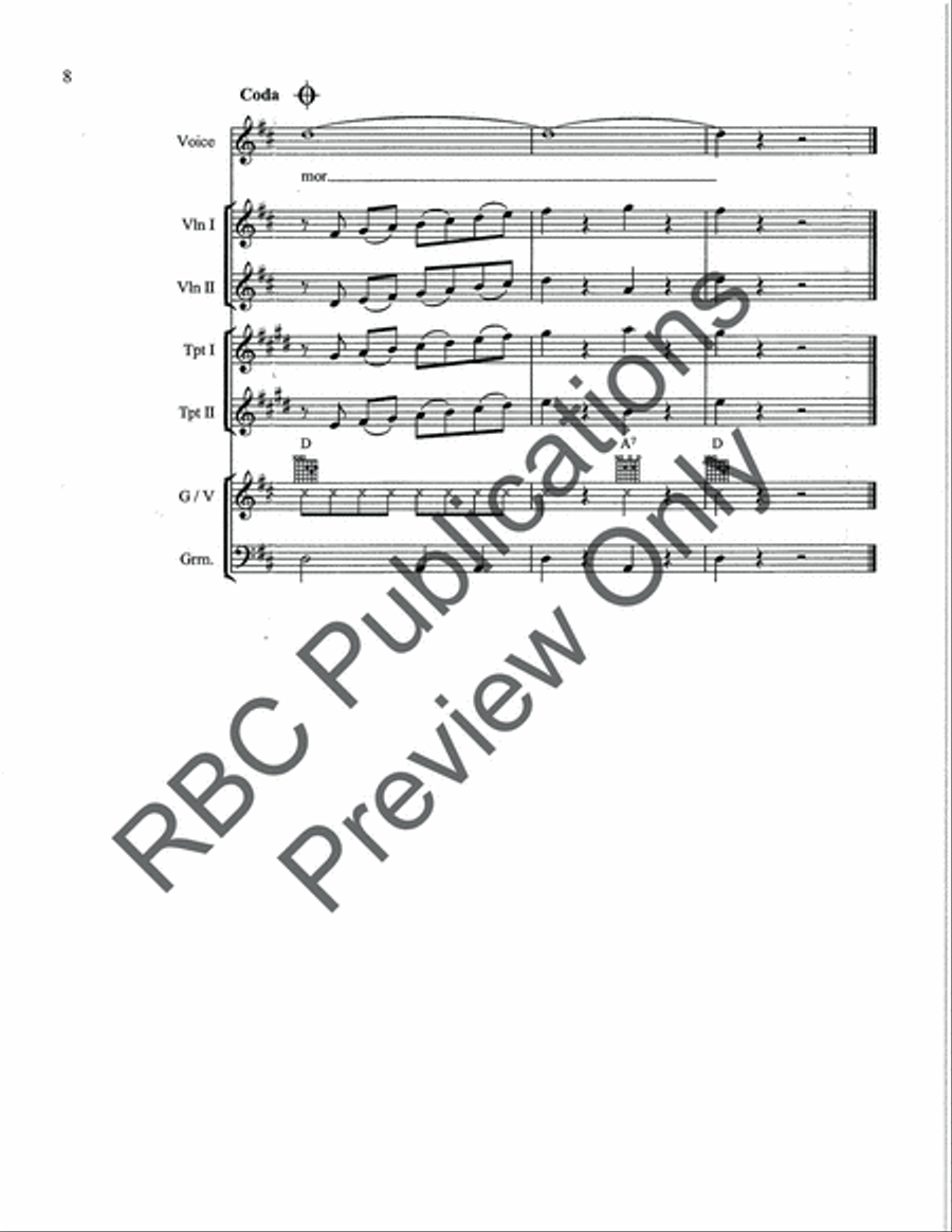 Amoecito Corazón (Score) Amoecito Corazón (Score) Voice scores gallery preview page 10