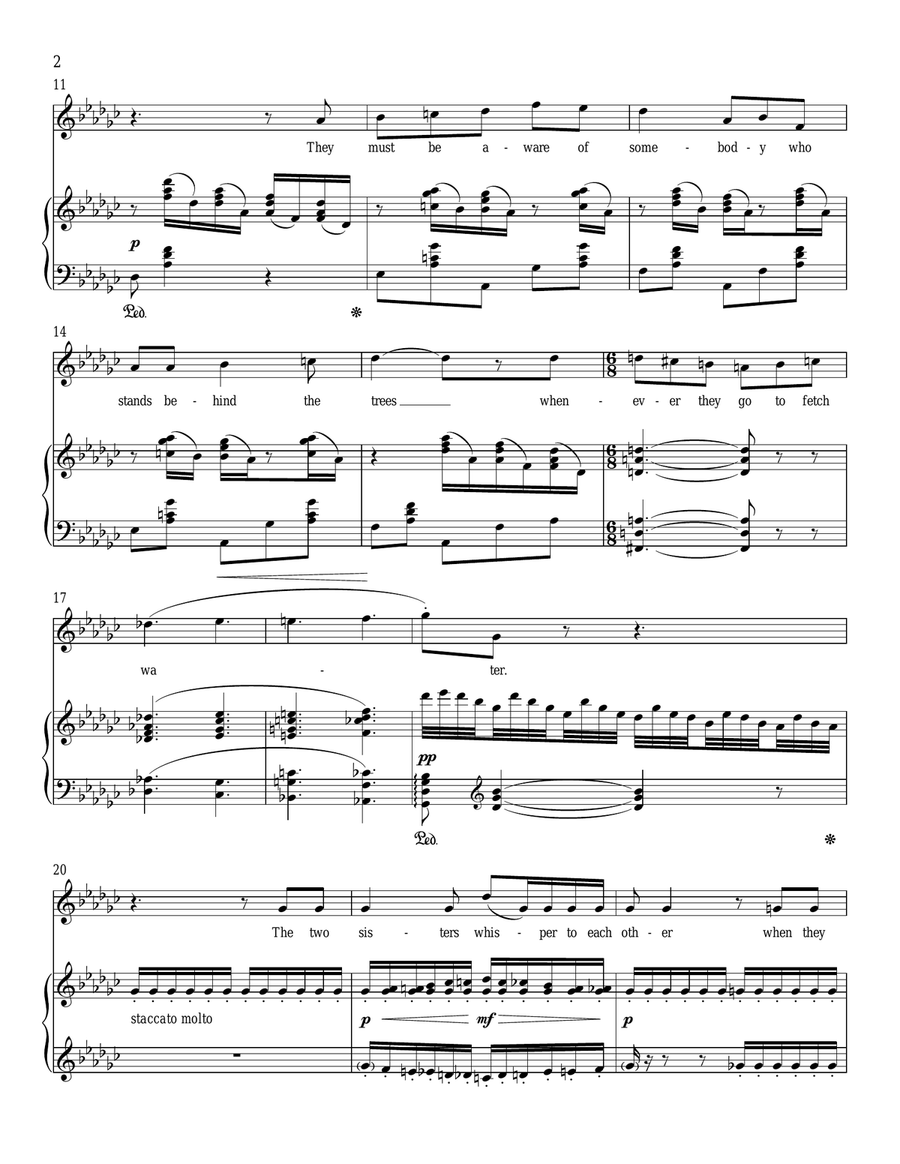 At The Well Piano, Vocal scores gallery preview page 2