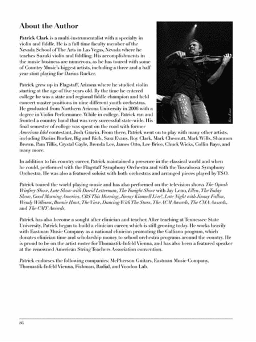 Fiddling – The Basics & Beyond Violin scores gallery preview page 8