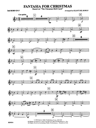 Fantasia for Christmas (based on "The Ukranian Bell Carol"): 2nd F Horn