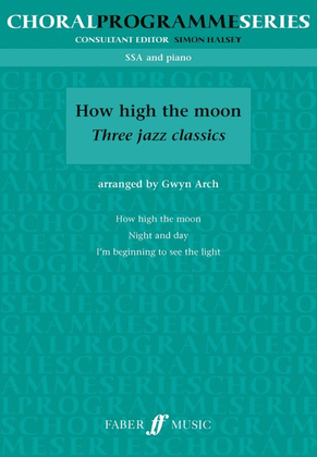 Book cover for How High The Moon Ssa