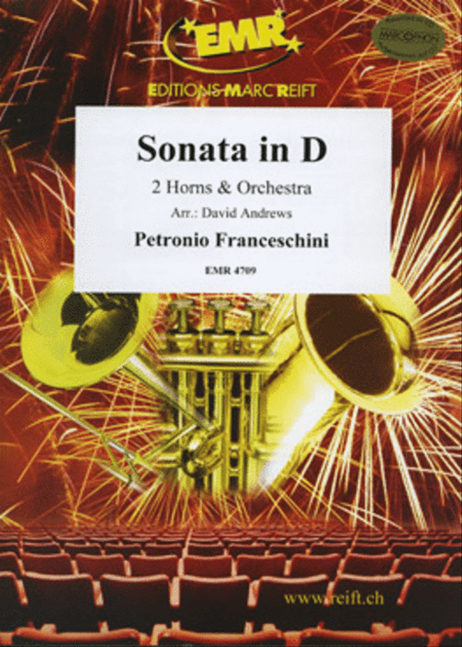 Sonata in D Orchestra scores gallery preview page 1