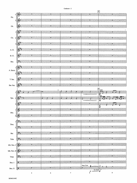 On This Day Earth Shall Ring (Holst Winter Suite, Mvt. I): Score
