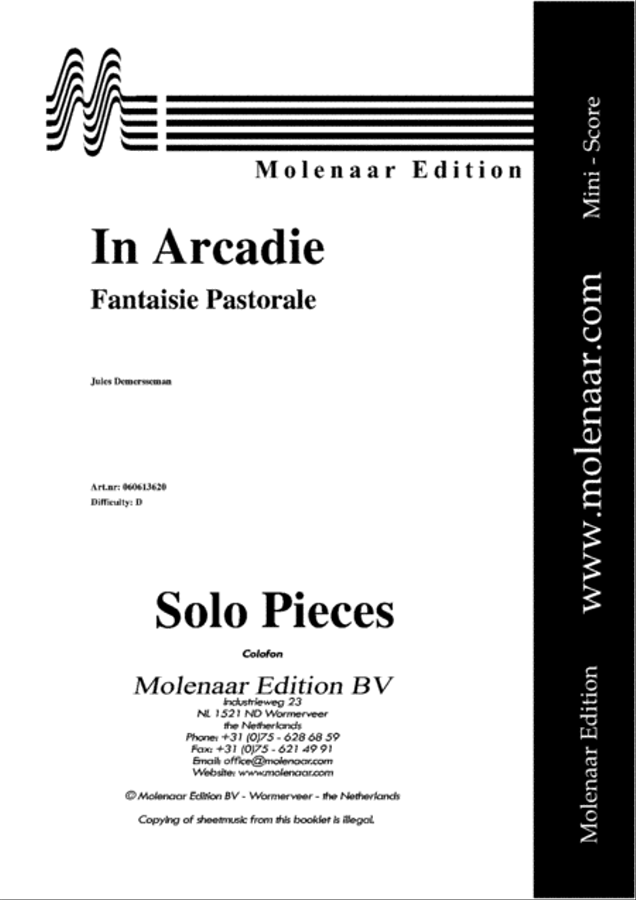 In Arcadie Piano Accompaniment scores gallery preview page 2
