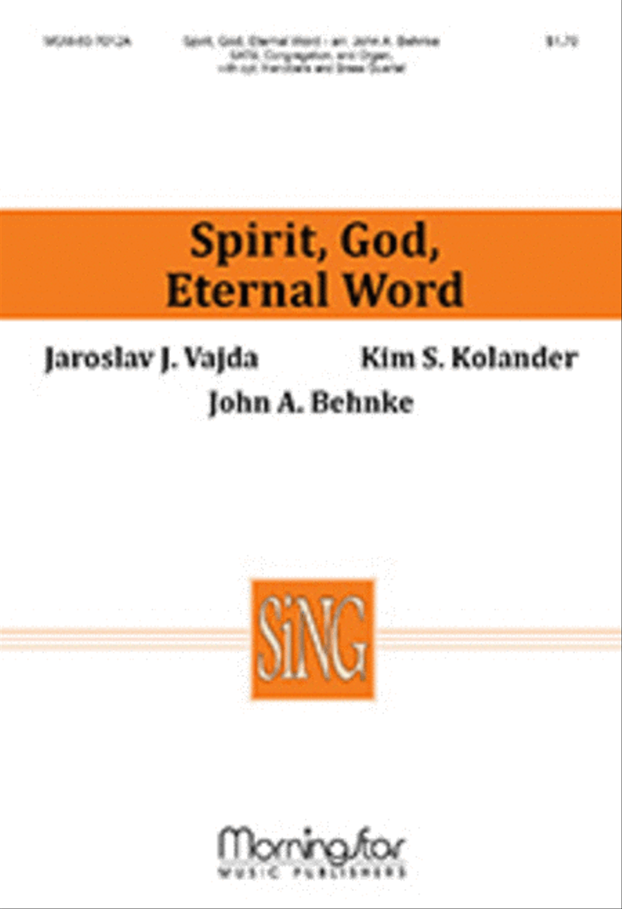 Spirit, God, Eternal Word (Choral Score) 4-Part scores gallery preview page 1