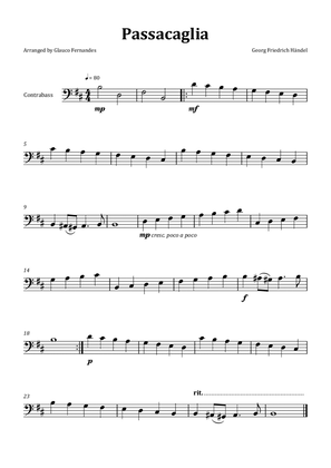 Passacaglia by Handel/Halvorsen - Double Bass Solo