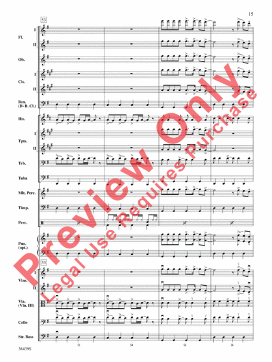 Born This Way Full Orchestra scores gallery preview page 16