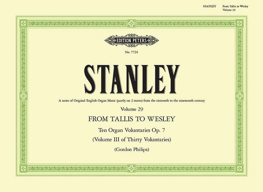 10 Voluntaries Op. 7 Organ scores gallery preview page 1