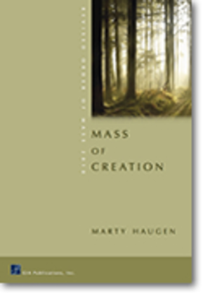 Book cover for Mass of Creation - Choral / Accompaniment Edition