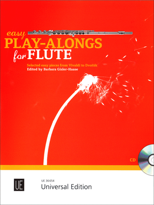 Book cover for Easy Play-Alongs For Flute