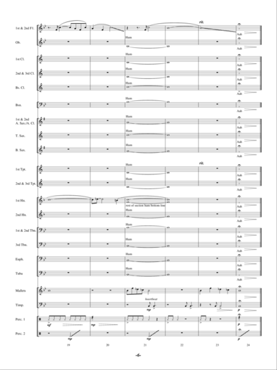 The Symphony of Souls The Symphony of Souls Concert Band scores gallery preview page 5