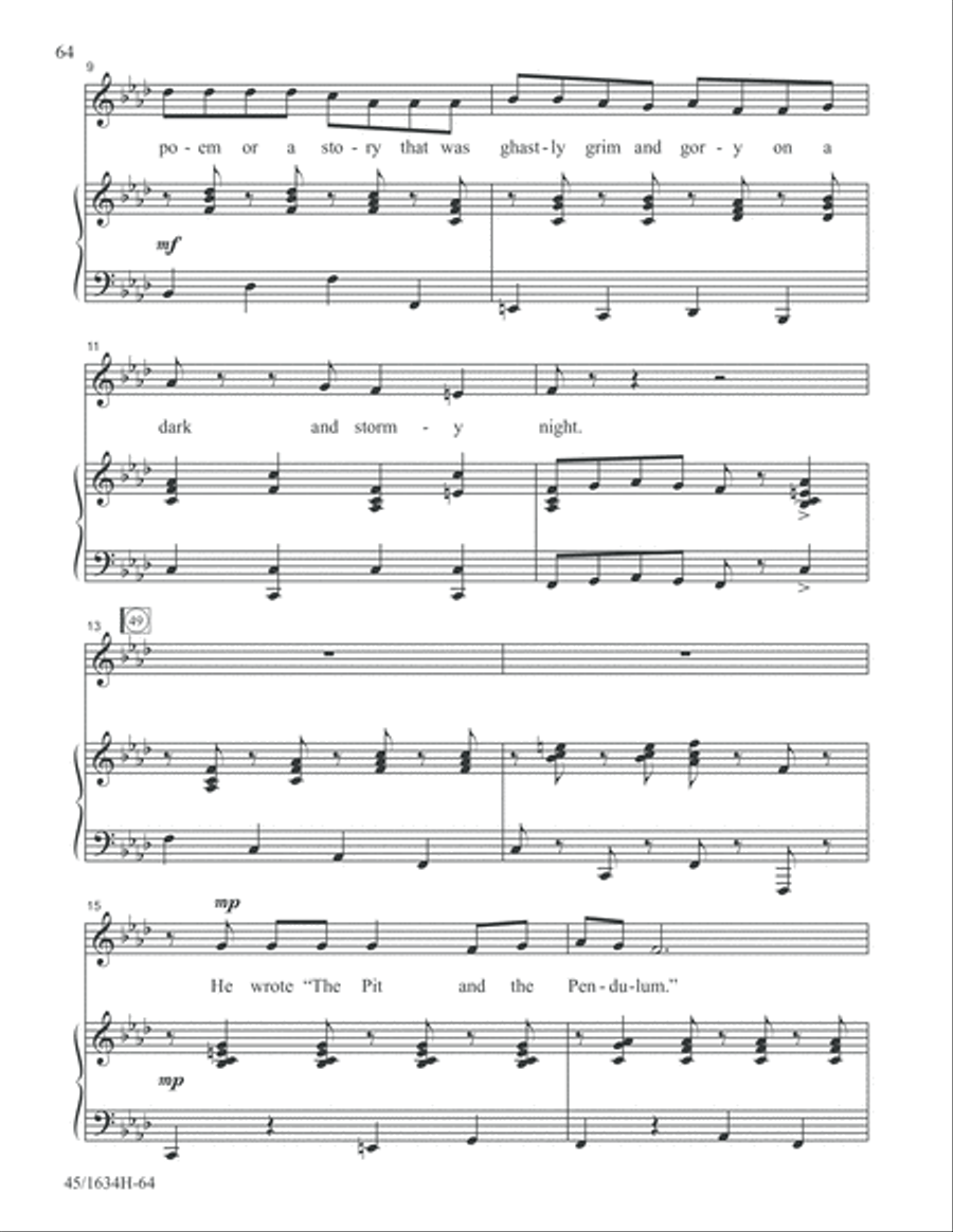 Together Together Unison Choir scores gallery preview page 64