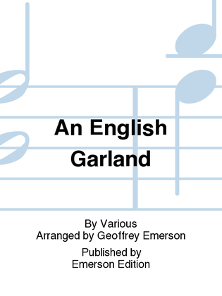 Book cover for An English Garland