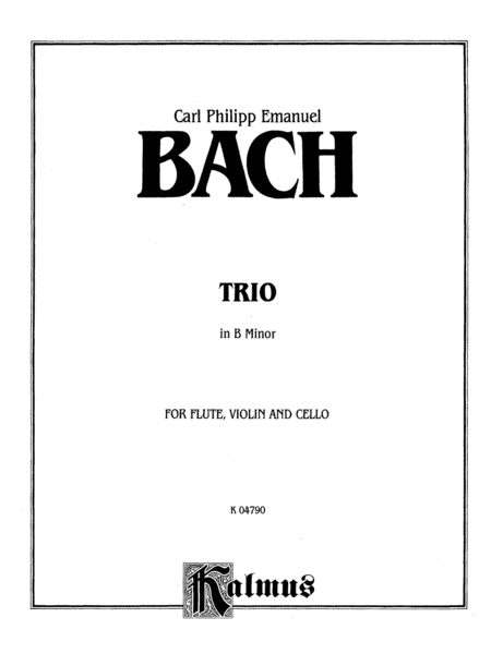 Trio in B Minor