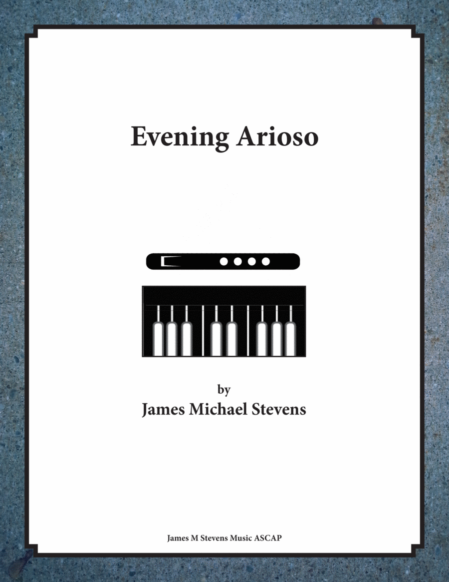 Evening Arioso - Flute & Piano image number null