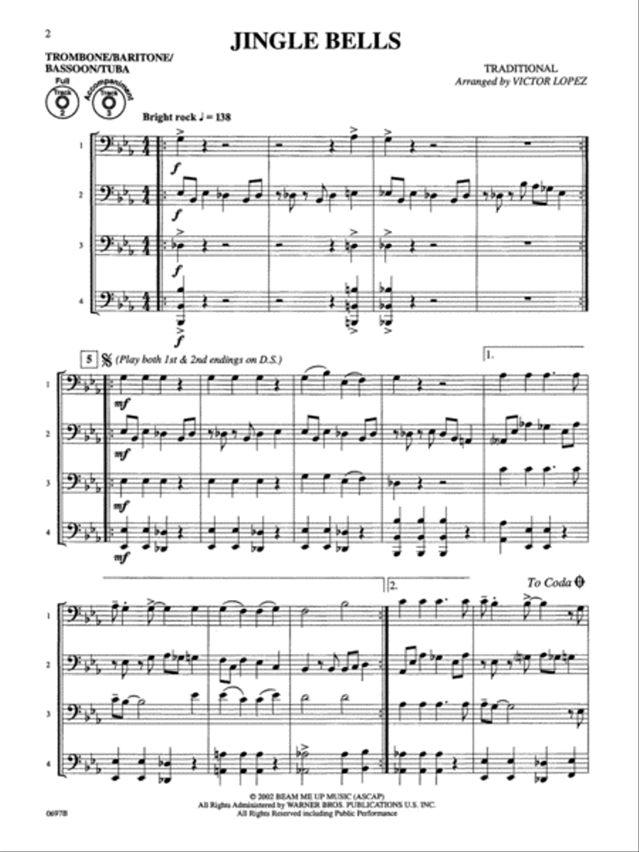 Flex-Ability Holiday -- Solo-Duet-Trio-Quartet with Optional Accompaniment Small Ensemble scores gallery preview page 3
