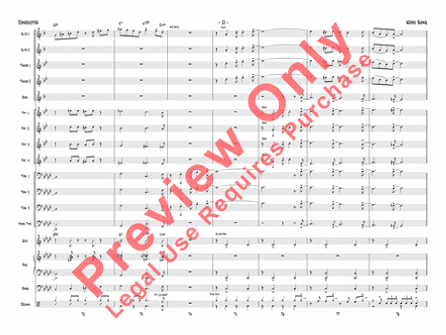 Work Song Jazz Ensemble scores gallery preview page 31