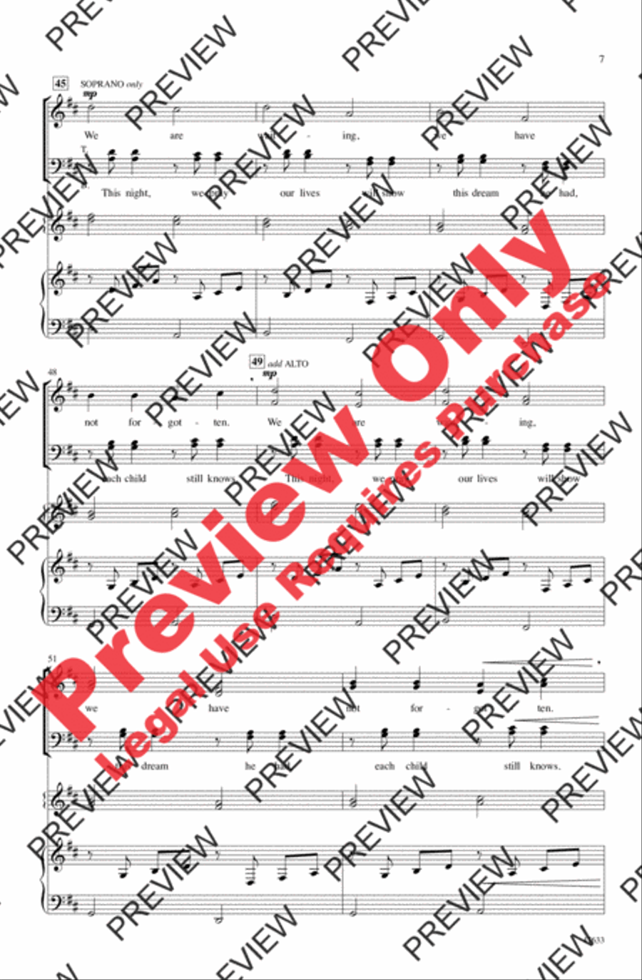 Christmas Canon Christmas Canon 4-Part scores gallery preview page 6