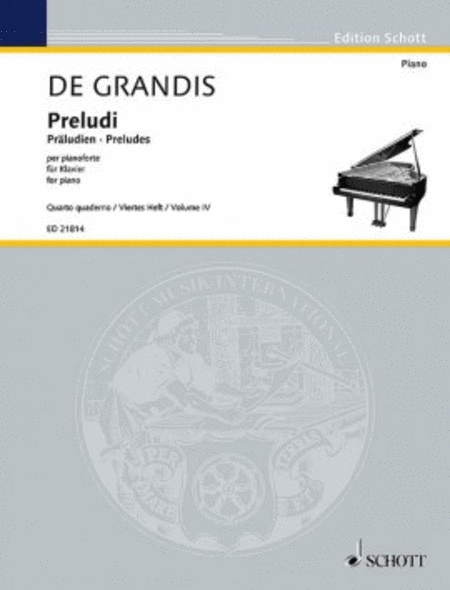 Preludes Volume 4 12 Preludes: Friulian Poems And 6 Last Preludes
