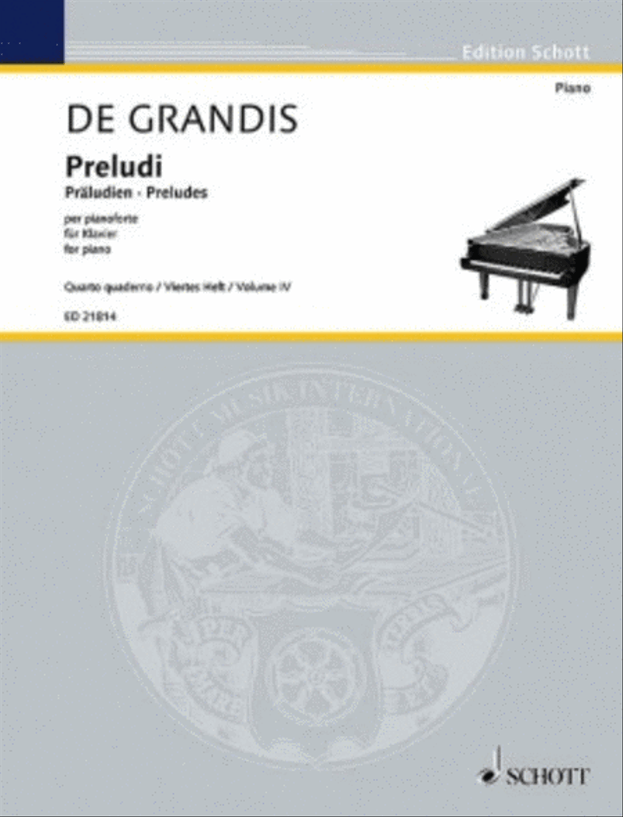 Preludes Volume 4 12 Preludes: Friulian Poems And 6 Last Preludes Piano Solo scores gallery preview page 1