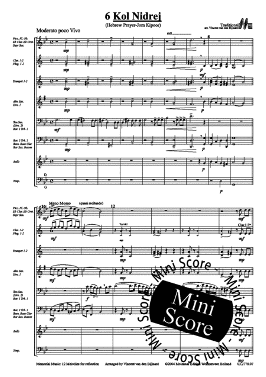 Memorial Music Fanfare Band scores gallery preview page 20