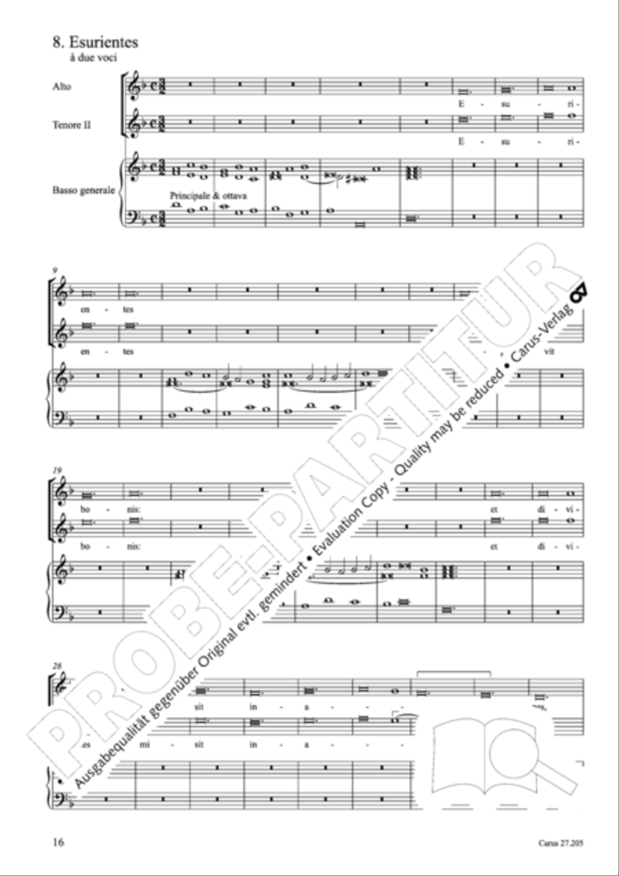 Magnificat a 6 (Magnificat a sei voci) Choir scores gallery preview page 25