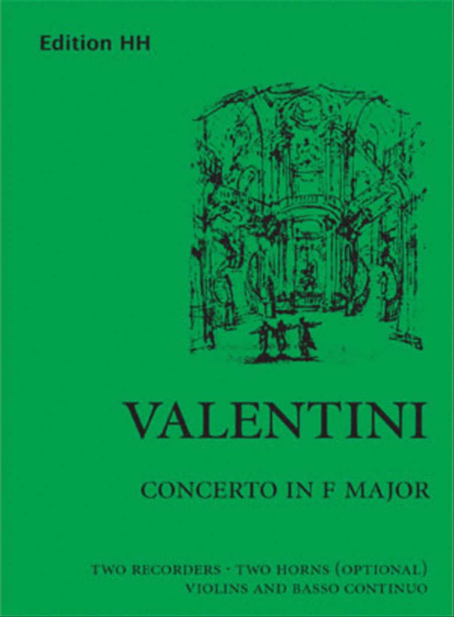 Concerto in F major Chamber Orchestra scores gallery preview page 1