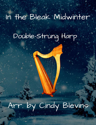 Book cover for In the Bleak Midwinter, for Double-Strung Harp
