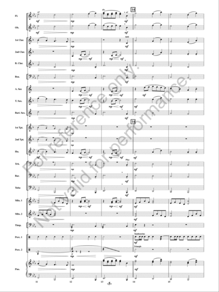 Solitude Solitude Concert Band scores gallery preview page 4