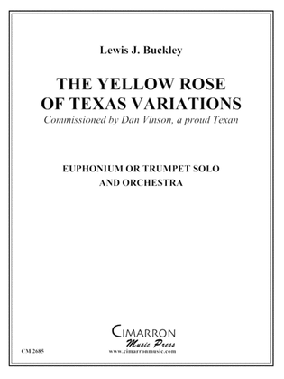 Book cover for The Yellow Rose of Texas Variations