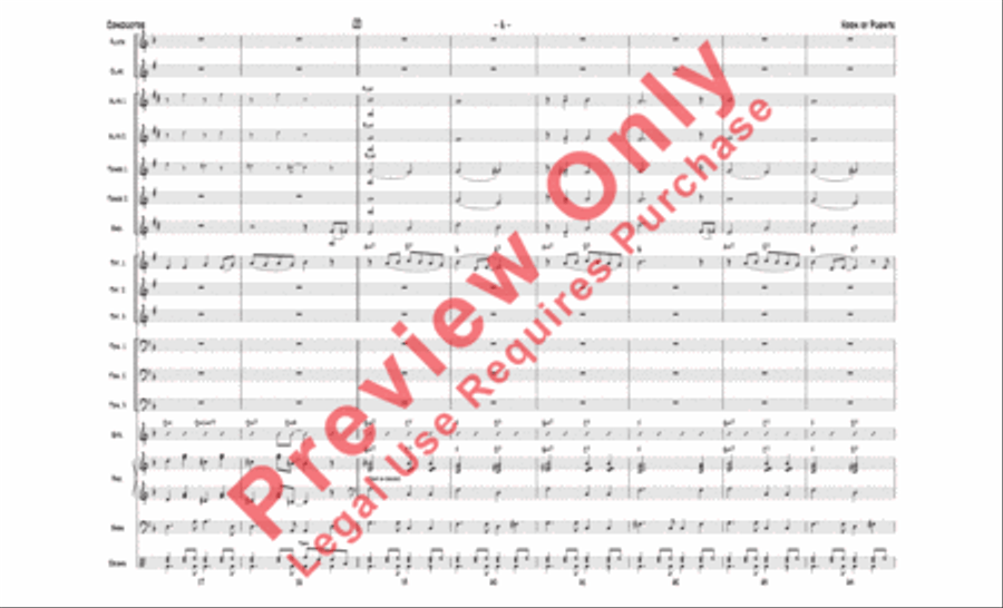 Horn of Puente Jazz Ensemble scores gallery preview page 23