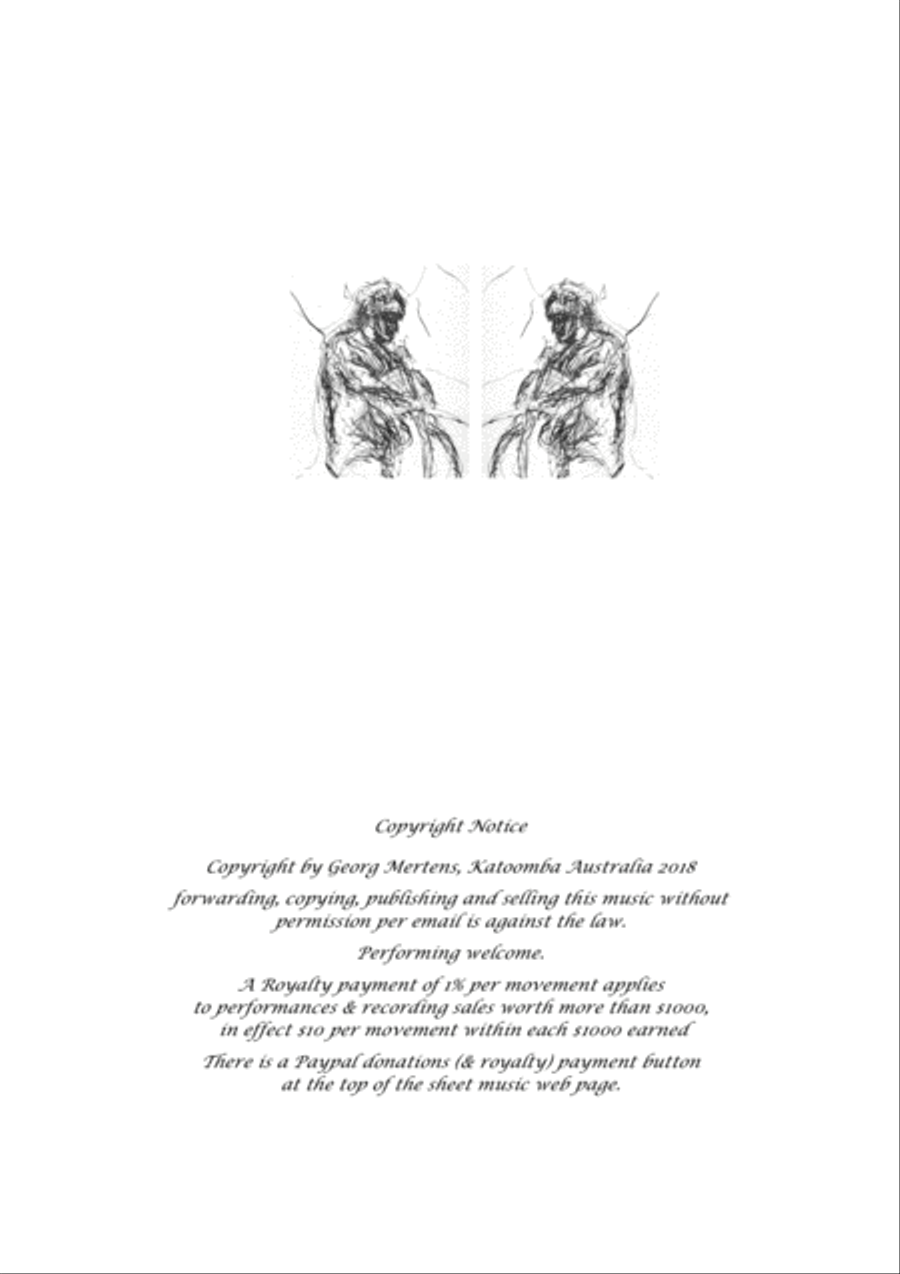 J.S. Bach Lute Suite No 1 arr. for 2 cellos String Duet scores gallery preview page 2