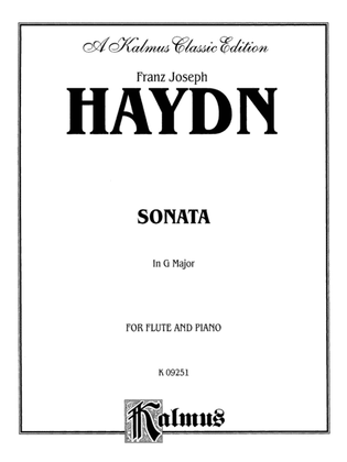 Book cover for Haydn: Sonata in G Major