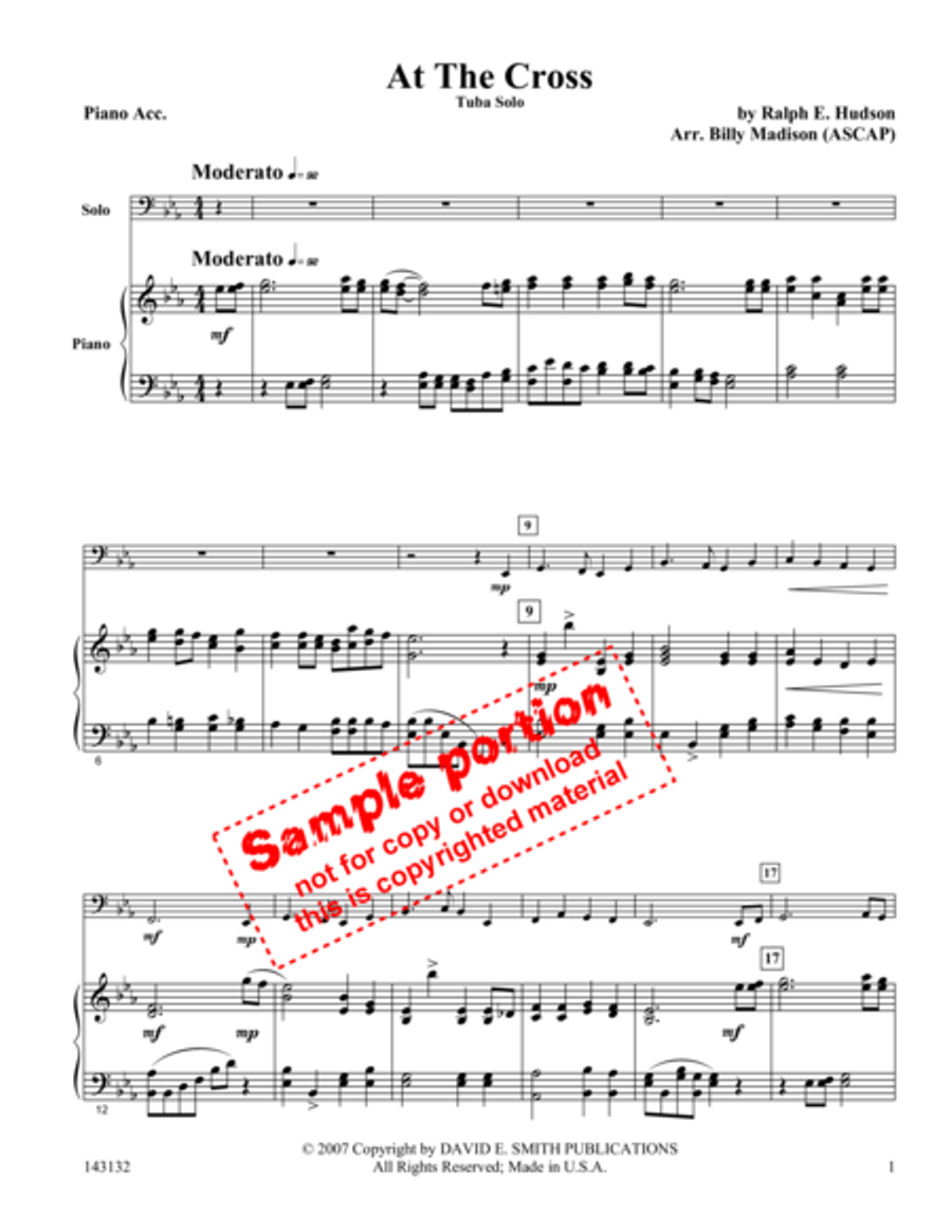At The Cross Tuba scores gallery preview page 2