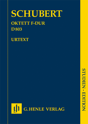 Book cover for Octet in F Major D 803