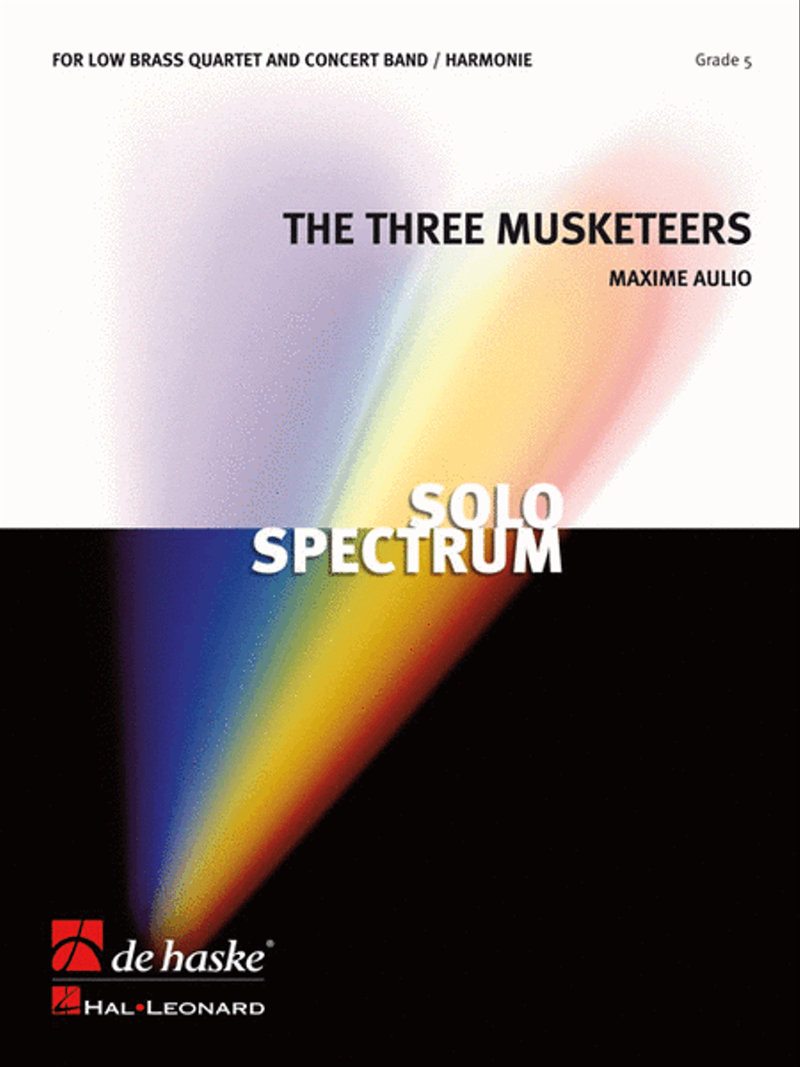 The Three Musketeers, Op. 8 Concert Band scores gallery preview page 1