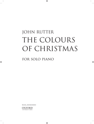 Book cover for The Colours of Christmas