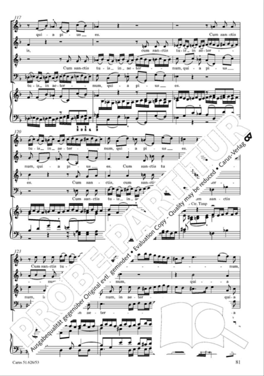 Requiem 4-Part scores gallery preview page 88