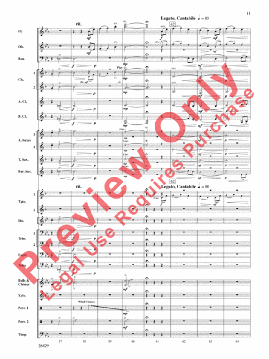 Semper Melior Semper Melior Concert Band scores gallery preview page 12