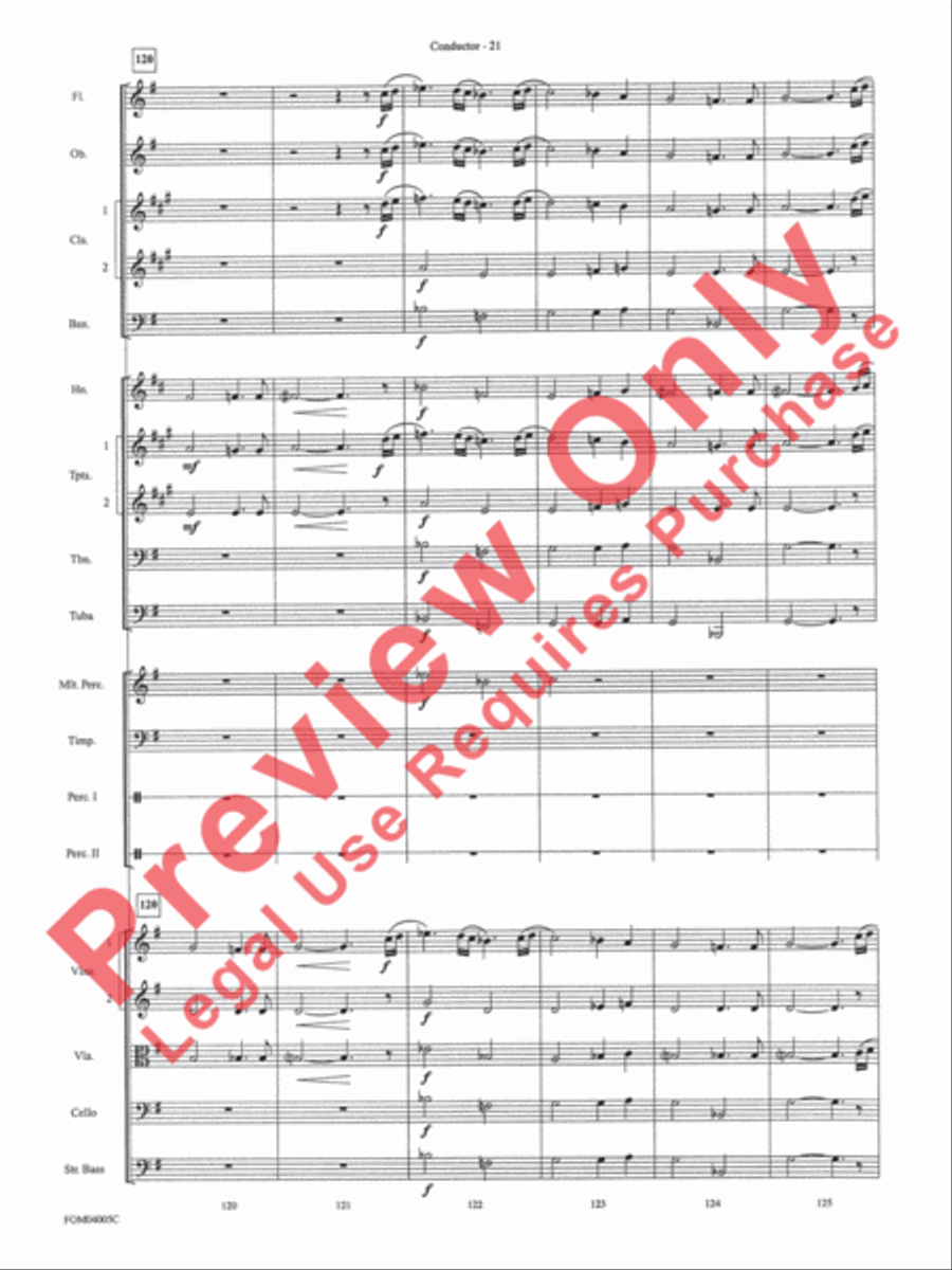 The Lord of the Rings: The Return of the King, Selections from Full Orchestra scores gallery preview page 23