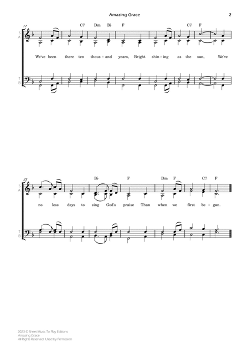 25 Easy Worship Anthems for SATB Choir - W/Chords (Book 2)