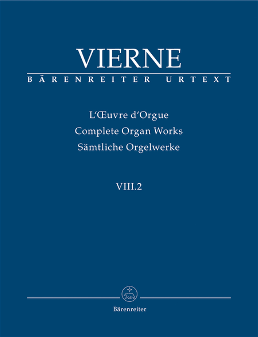 Complete Organ Works VIII.2: Pieces en style libre en deux livres, Livre II (1914)